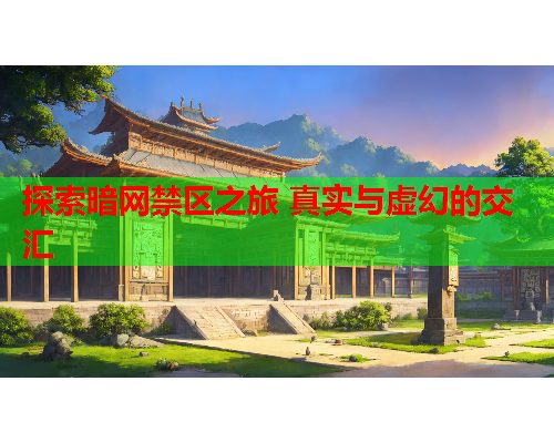 探索暗网禁区之旅 真实与虚幻的交汇