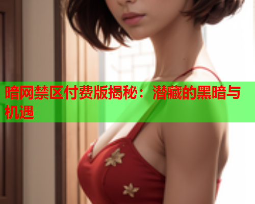 暗网禁区付费版揭秘：潜藏的黑暗与机遇